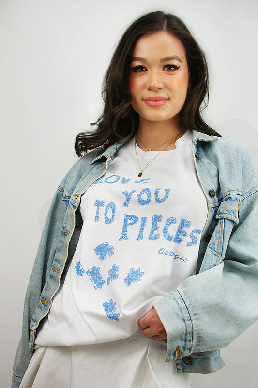 Love You To Pieces Graphic Tee