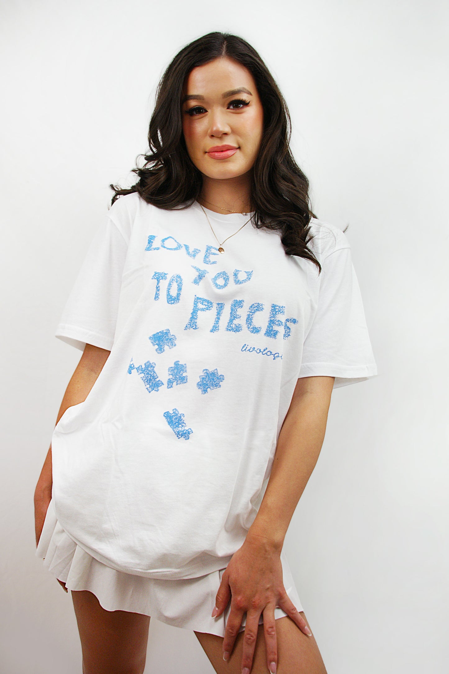 Love You To Pieces Graphic Tee